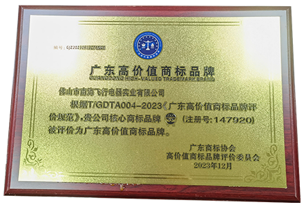 Guangdong High Value Trademark Brand